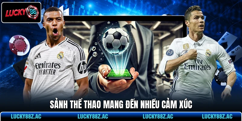 Sảnh thể thao mang đến nhiều cảm xúc